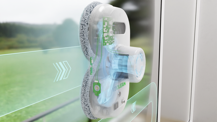 Intelligent fönstertvättrobot – perfekt för fläckfria fönster