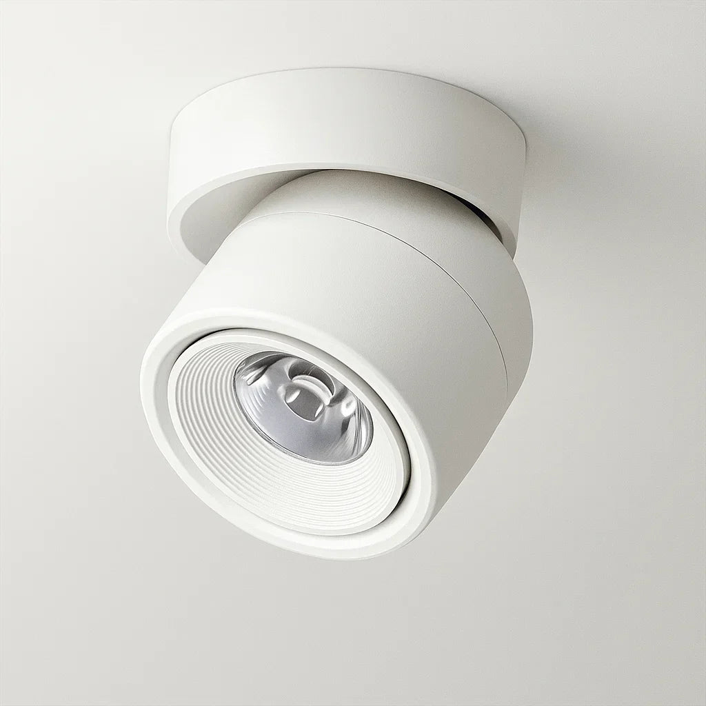 Justerbar LED Loftspot i Aluminium – Perfekt Lysstyring