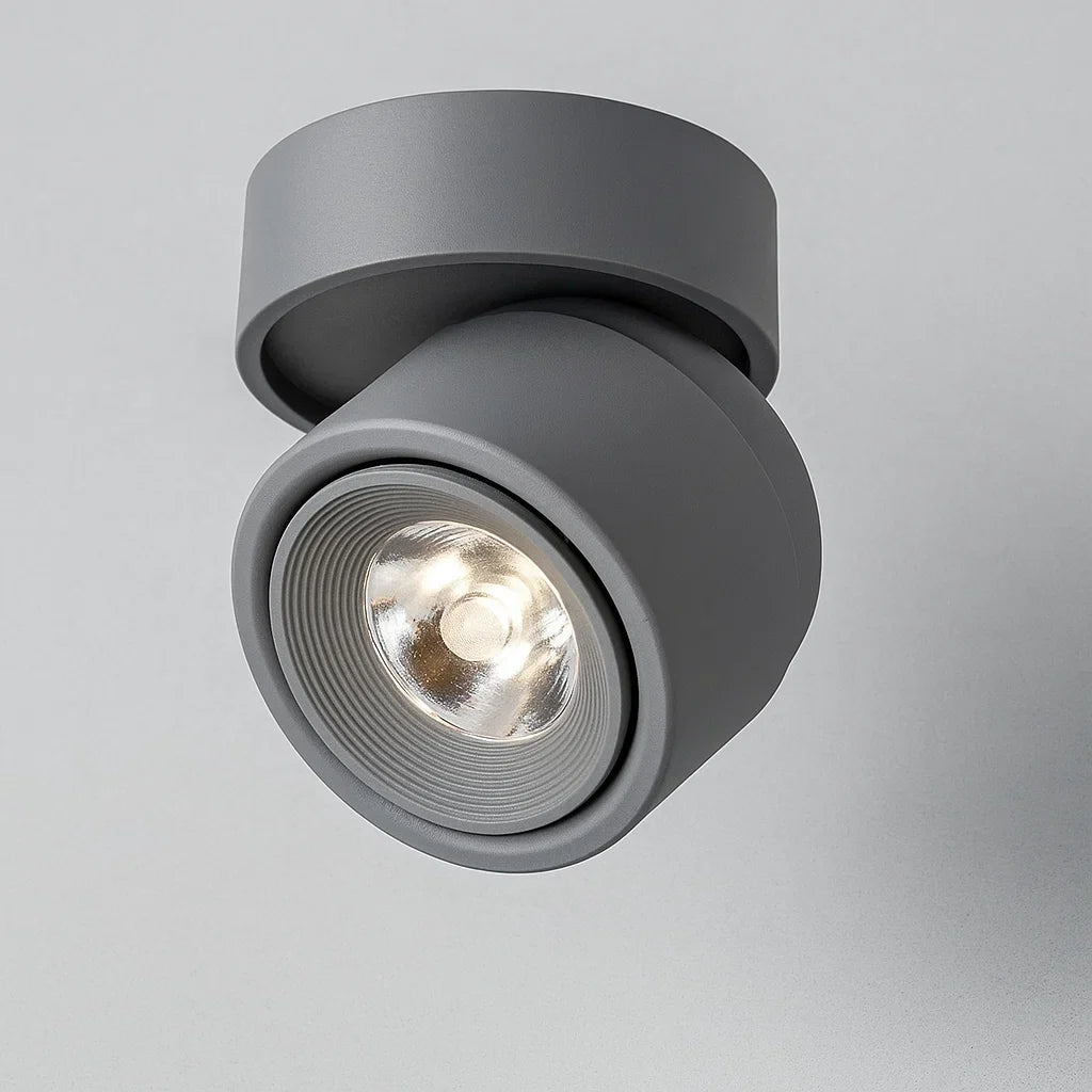 Justerbar LED Loftspot i Aluminium – Perfekt Lysstyring