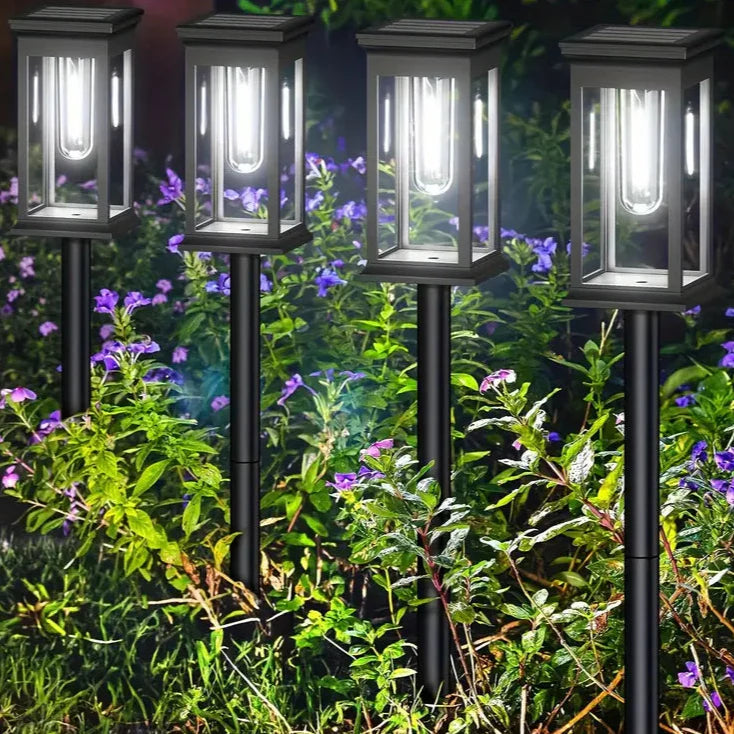 Sollcellsdriven Trädgårdslampa – Hållbar, Stark och Stilfull Belysning