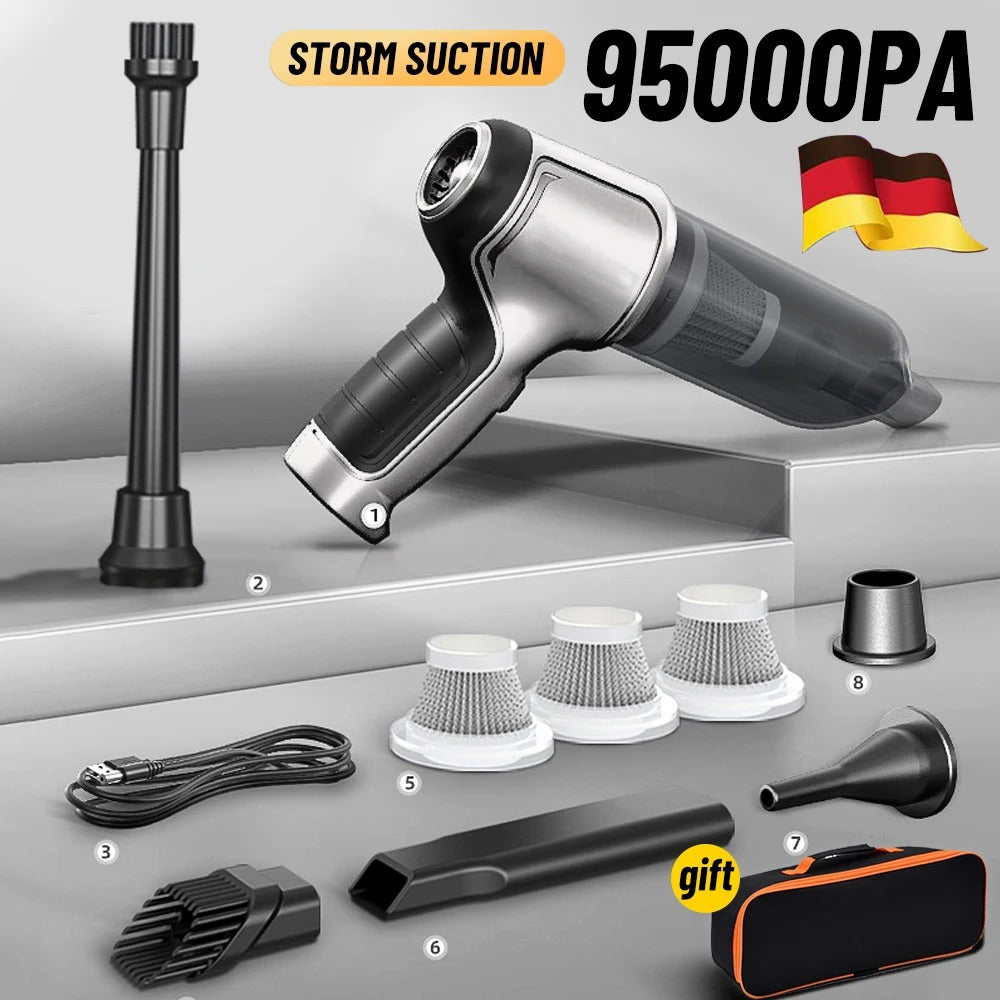Professionel Trådløs Bilstøvsuger - Kraft og Fleksibilitet