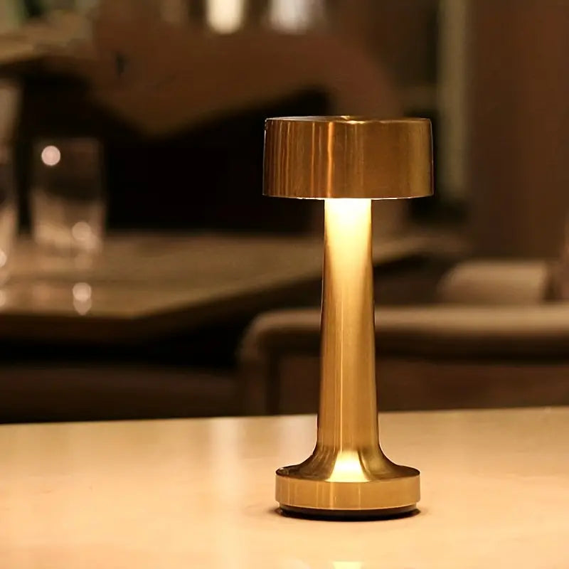 Stilfuld Retro Bordlampe med Justerbart LED-lys