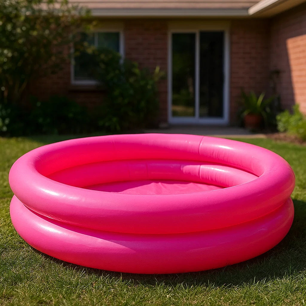 Oppustelig PVC Pool til Børn - Sjov Udendørsafkøling