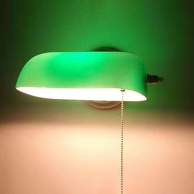 Vintage Væglampe i Glas og Jern for Tidløs Stil