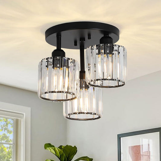 Moderne Krystal Loftlampe – Eksklusivt Design og Elegance