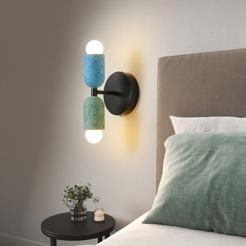 Wabi-Sabi Vägglampa – Dubbel belysning för ett lugnt hem