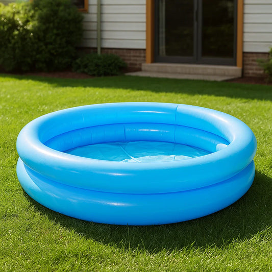 Oppustelig PVC Pool til Børn - Sjov Udendørsafkøling