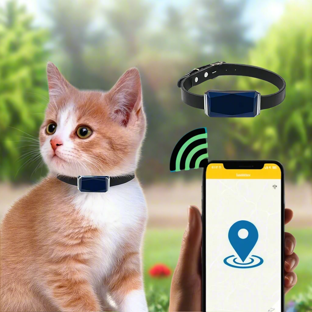 GPS-tracker för husdjur – Livespårning och lång batteritid