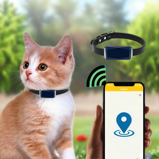 GPS Tracker til Kæledyr - Live Lokation & Lang Batteritid