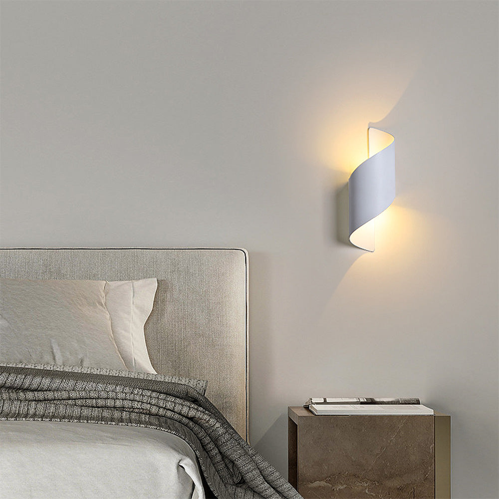 Moderne LED Væglampe i Vandtæt Aluminium Design