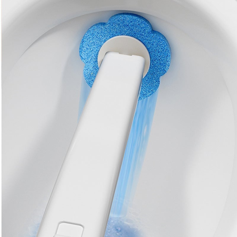 Hygieniskt toalettborstset med engångshuvuden – Miljövänligt