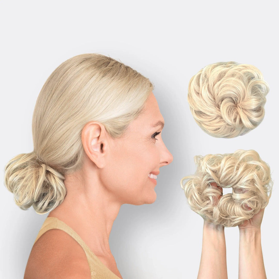 Hårforlængelse Scrunchie – BunHår
