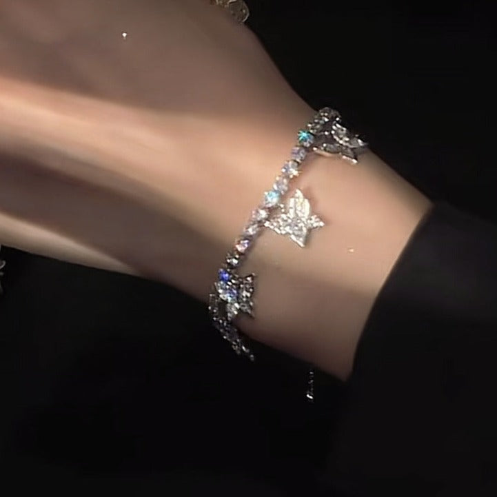 Armbånd med sommerfugledesign