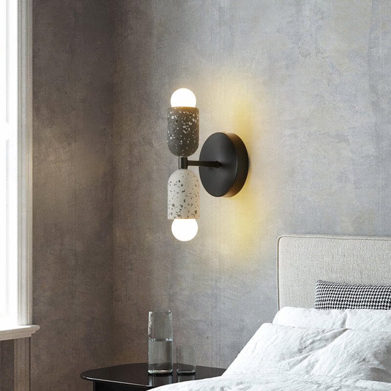 Wabi-Sabi Vägglampa – Dubbel belysning för ett lugnt hem