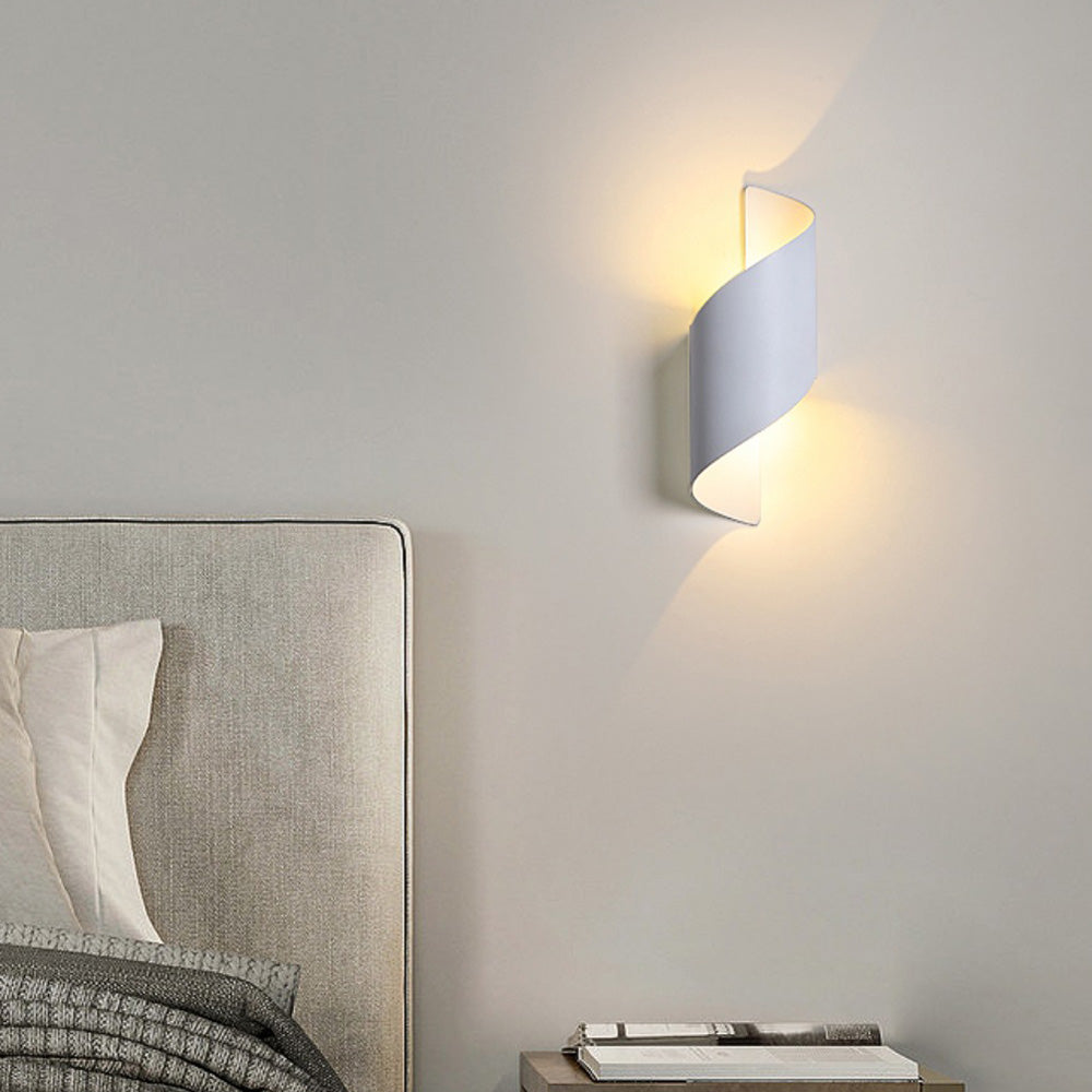 Moderne LED Væglampe i Vandtæt Aluminium Design