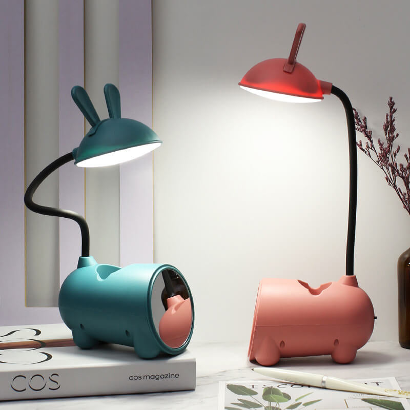 Kreativ LED Touch-Lampe med Stiftholder til Dit Arbejdsmiljø