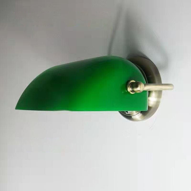 Vintage Væglampe i Glas og Jern for Tidløs Stil