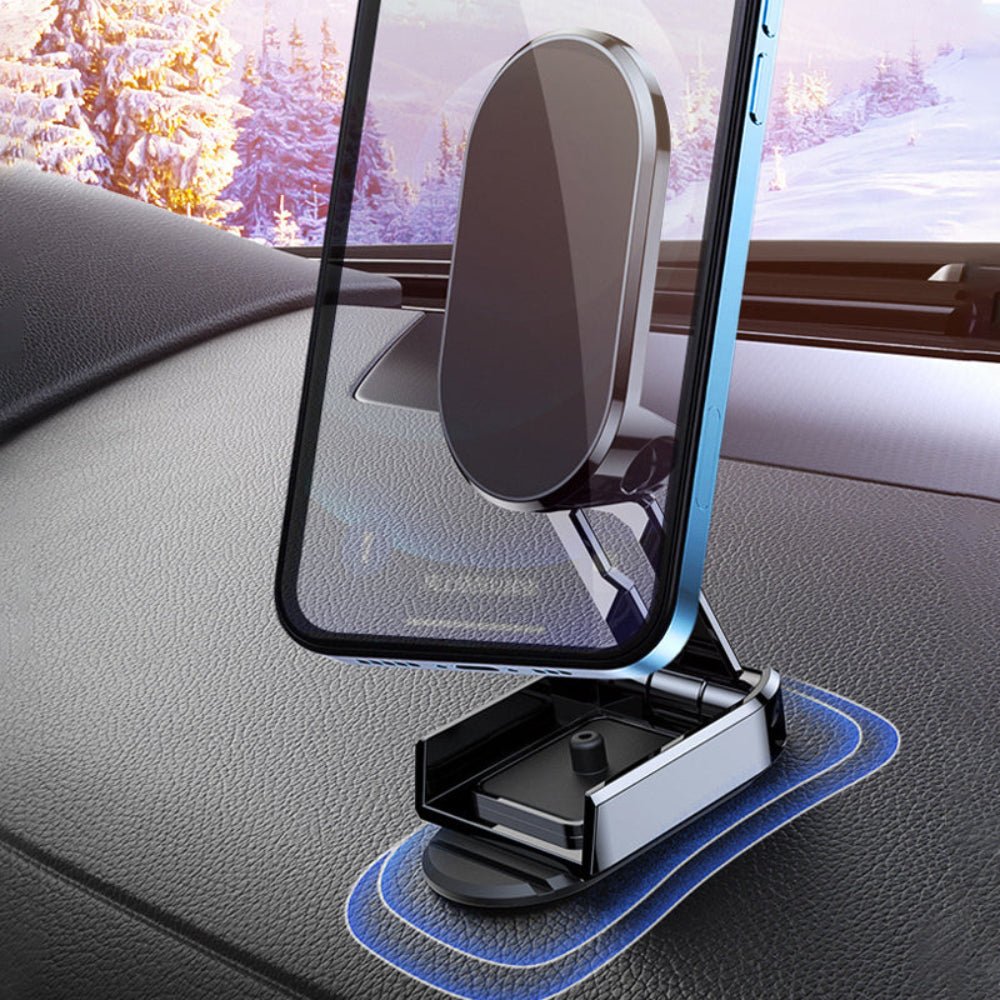 Magnetisk Bilholder til Smartphone – Justerbar og Foldbar