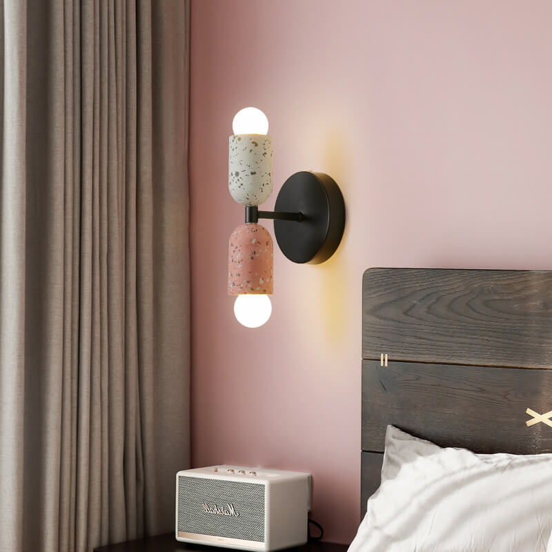 Wabi-Sabi Vägglampa – Dubbel belysning för ett lugnt hem