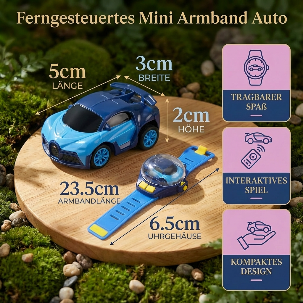 Mini fjärrstyrd armborstbil