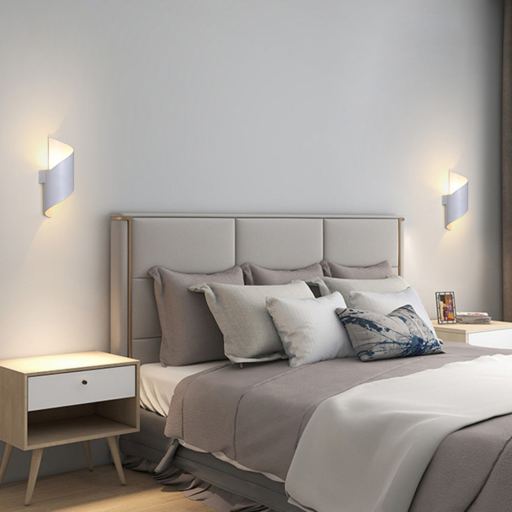 Moderne LED Væglampe i Vandtæt Aluminium Design