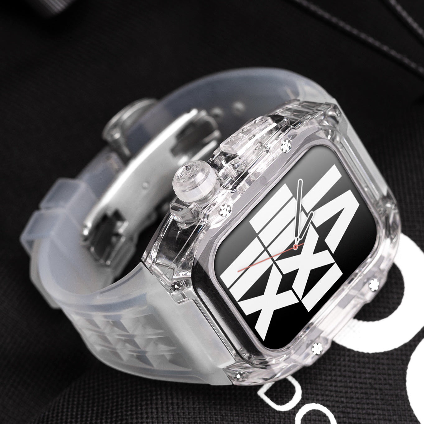 Robust silikonetui med tilpasningsmuligheder til Apple Watch