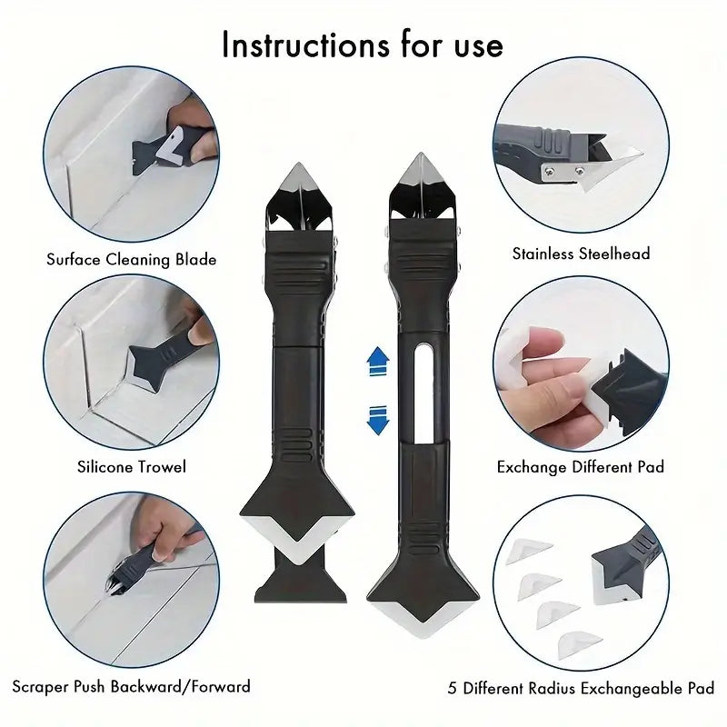 FlexiSeal Pro - Skapa Perfekta Silikonfogar Utan Krångel och Kladd!