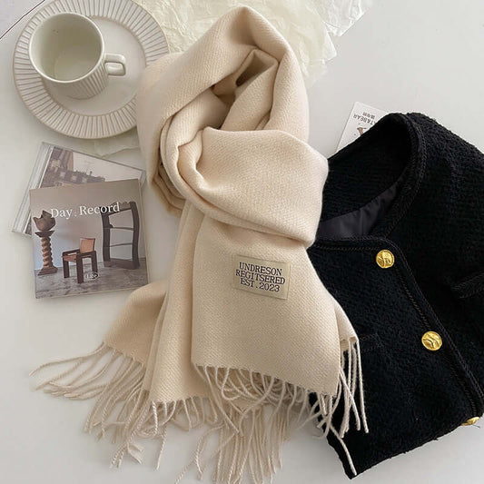 Omvendt Cashmere Tørklæde til Den Stilbevidste