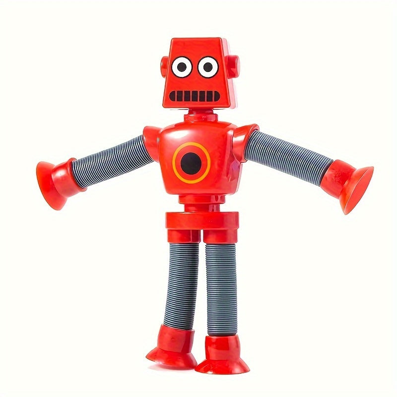 Interaktiv Robot Legetøj til Børn med Sugekop og Pop Tube