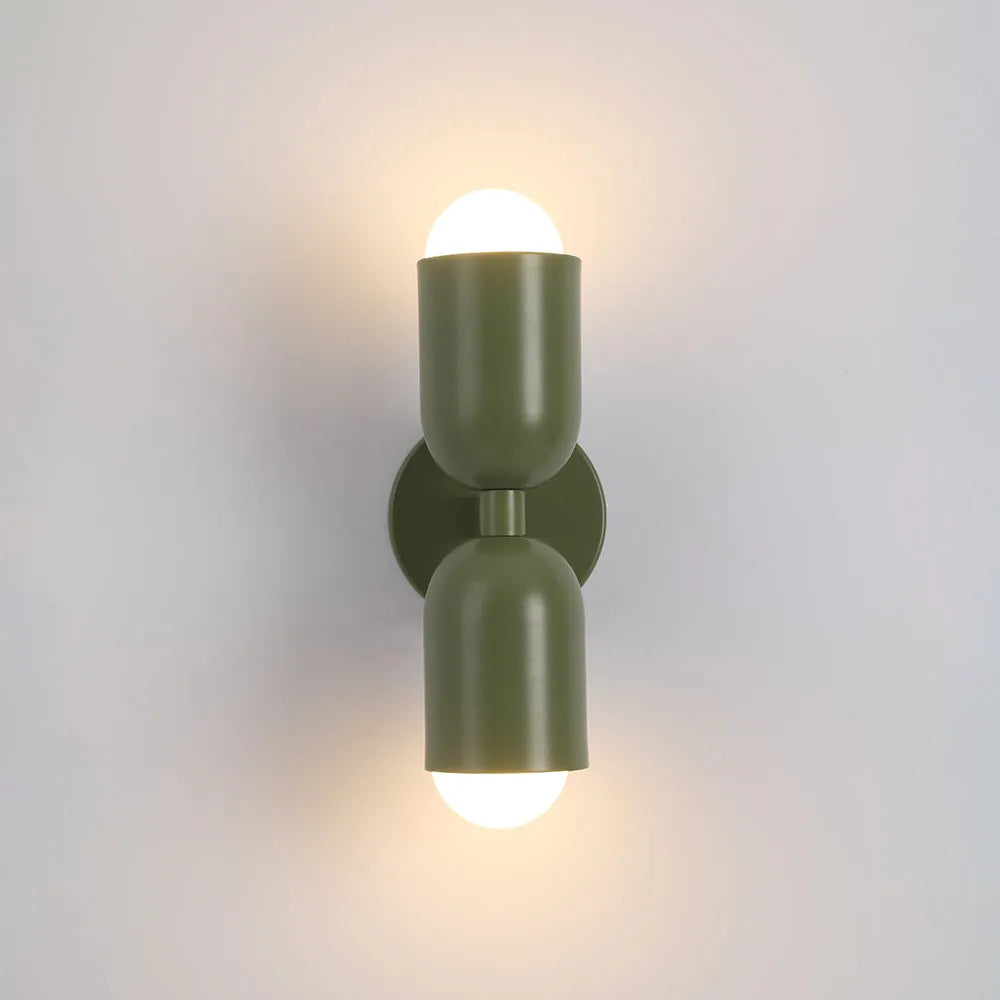 Elegant Væglampe i Metal med Energibesparende LED