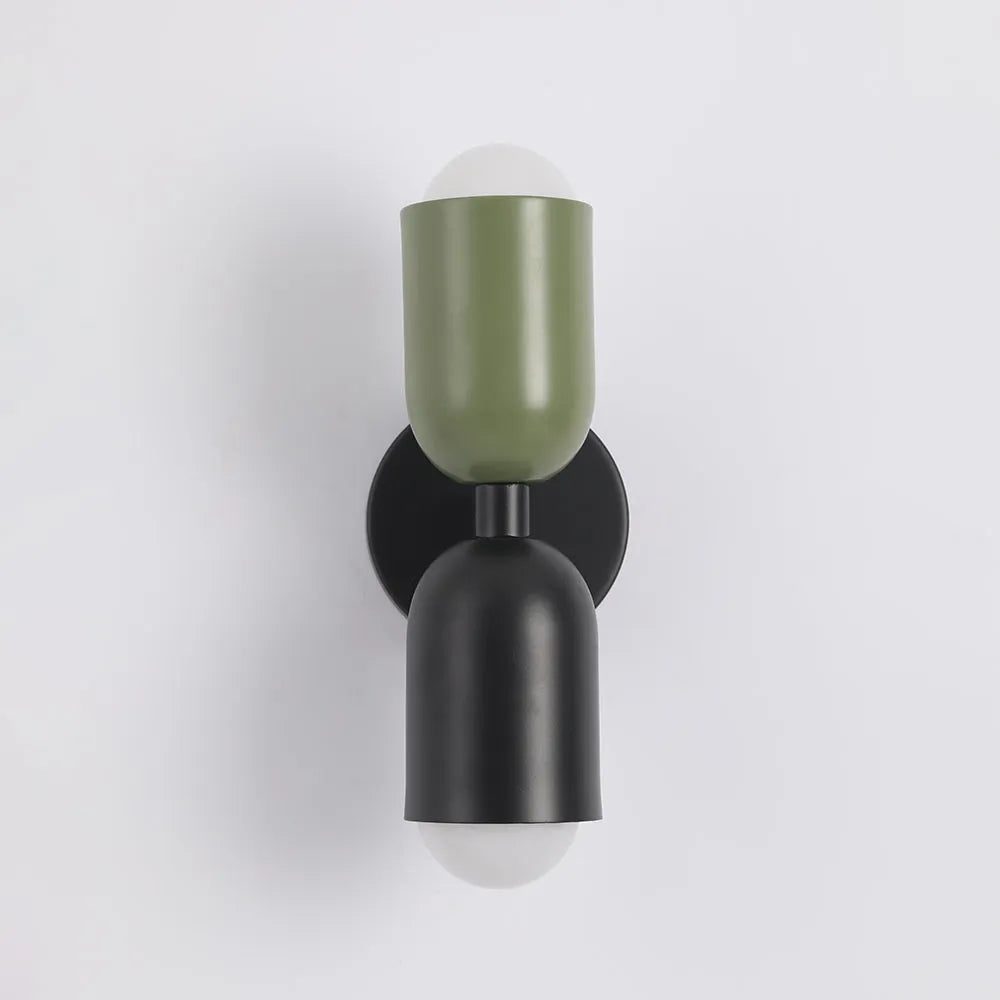 Elegant Væglampe i Metal med Energibesparende LED