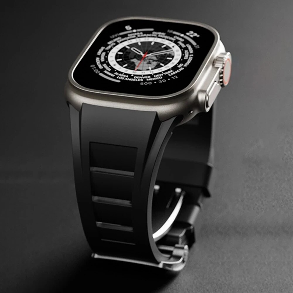 3D Silikone Urrem - Komfort og Stil til Apple Watch