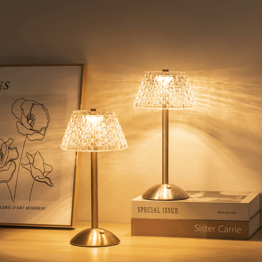 Trådløs Bordlampe med Justerbar LED og Touchkontrol