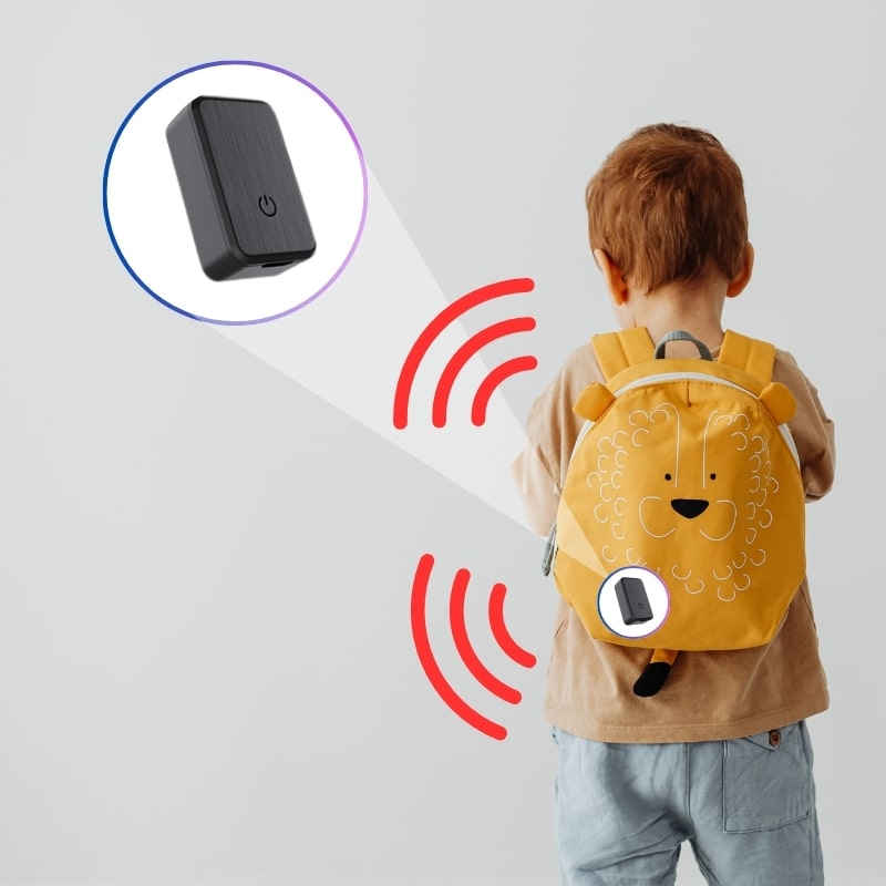 Mini GPS Tracker til Børn – Tryghed med Realtime Overvågning