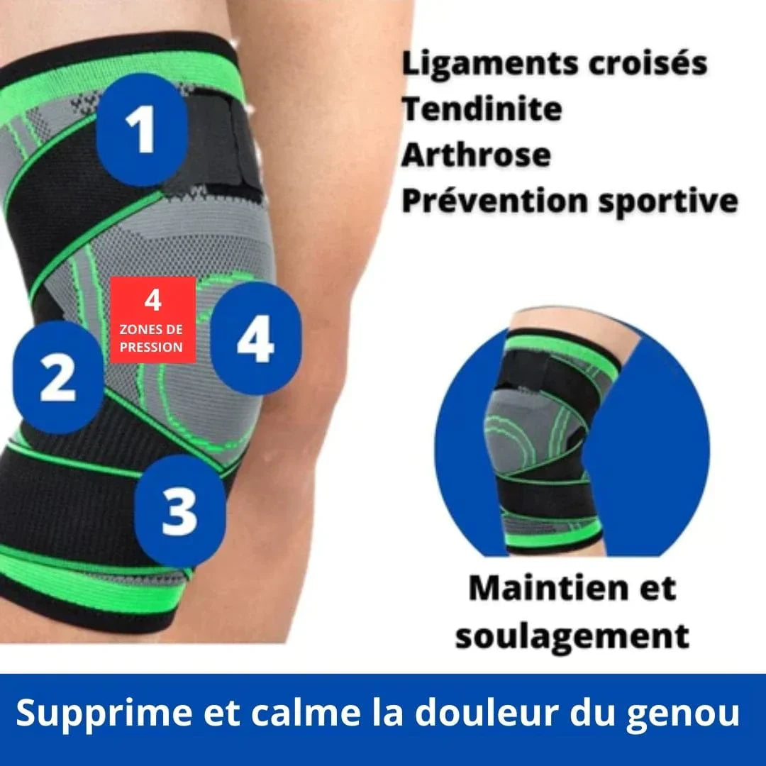 Komfortabel Knæstøtte med Optimal Kompression