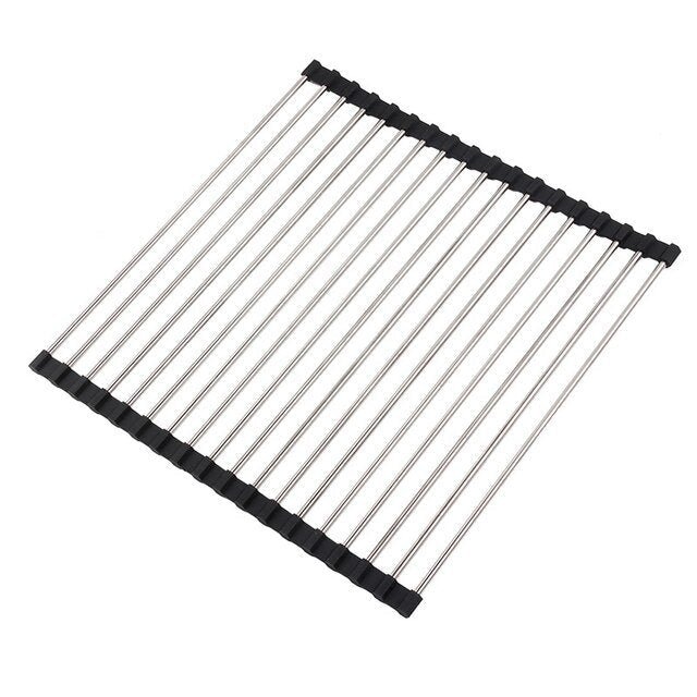 Sammenklappelig opvaskestativ - pladsbesparende og stilfuld til køkkenet