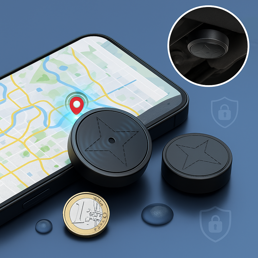 Bil GPS Tracker med Magnetisk Montering og Realtidsovervågning