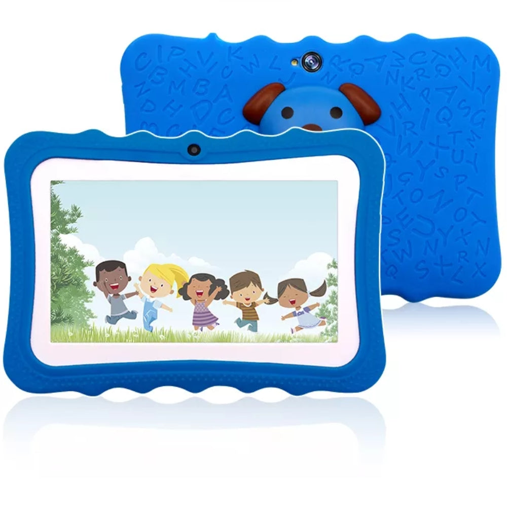Børnevenlig 7-tommer Tablet med Stødabsorberende Design og Forældreindstillinger