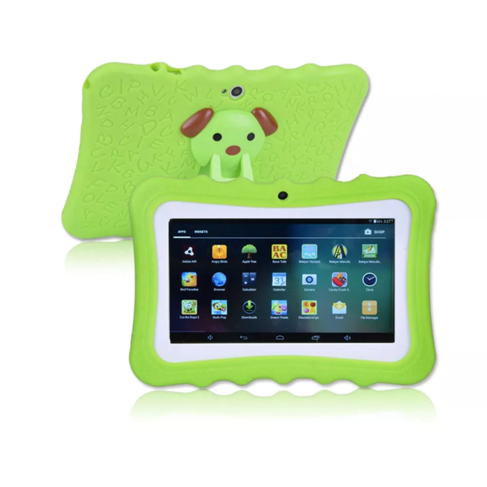 Børnevenlig 7-tommer Tablet med Stødabsorberende Design og Forældreindstillinger