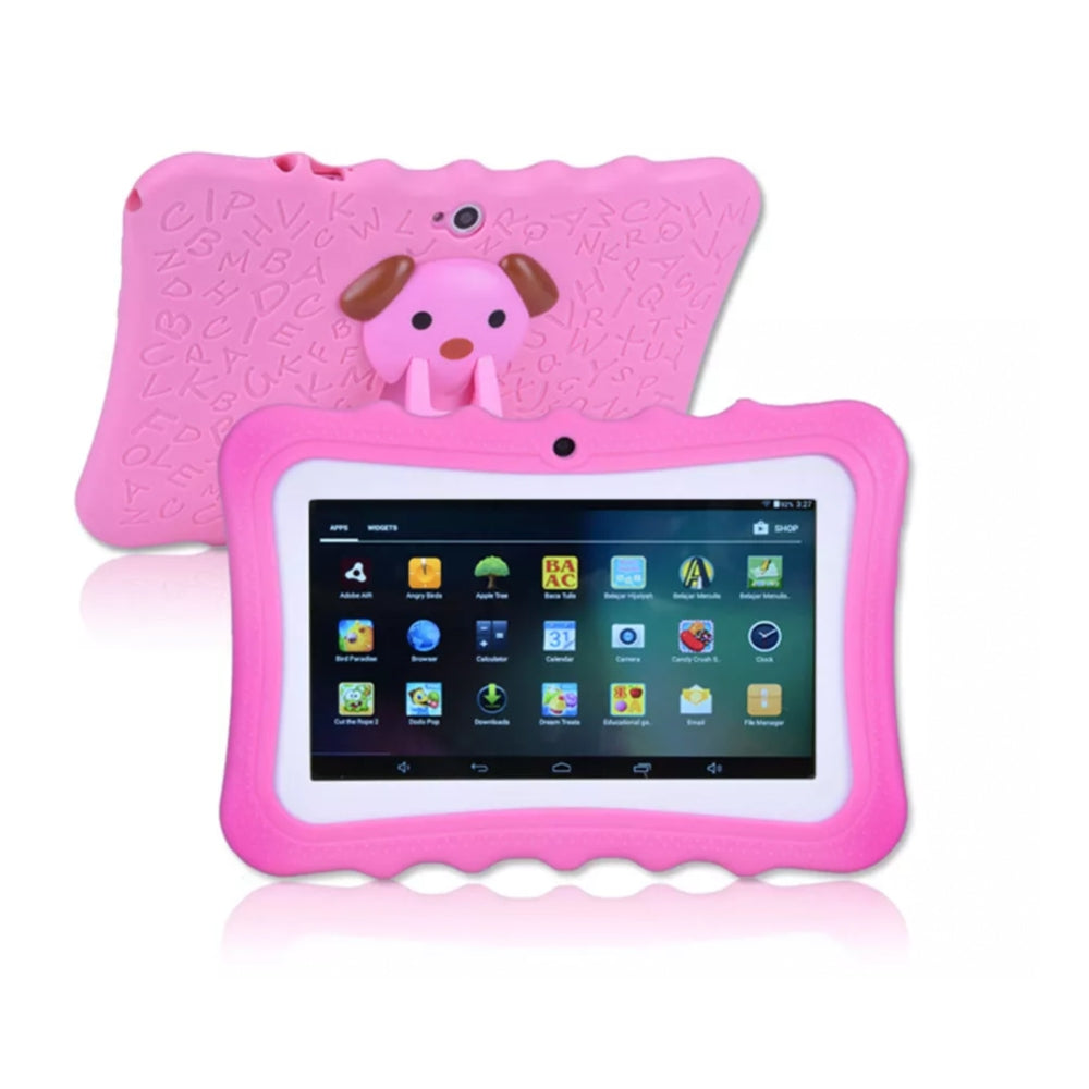 Børnevenlig 7-tommer Tablet med Stødabsorberende Design og Forældreindstillinger