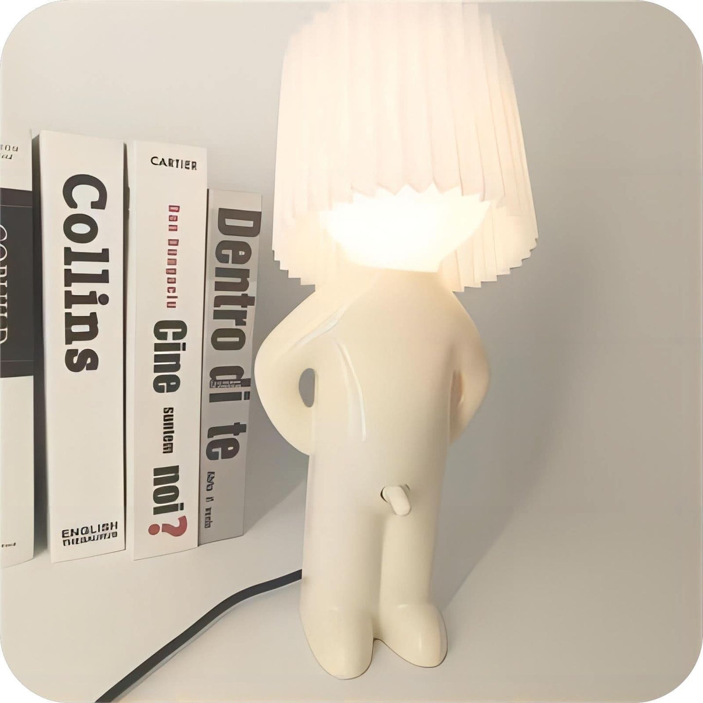 Legende LED-lampe til skabelse af en glad atmosfære
