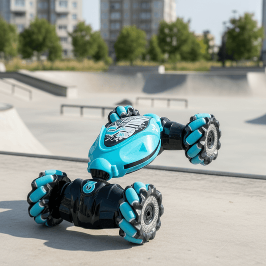 Geststyrd RC-bil med Stunts och Ljus – Ultimat Kul