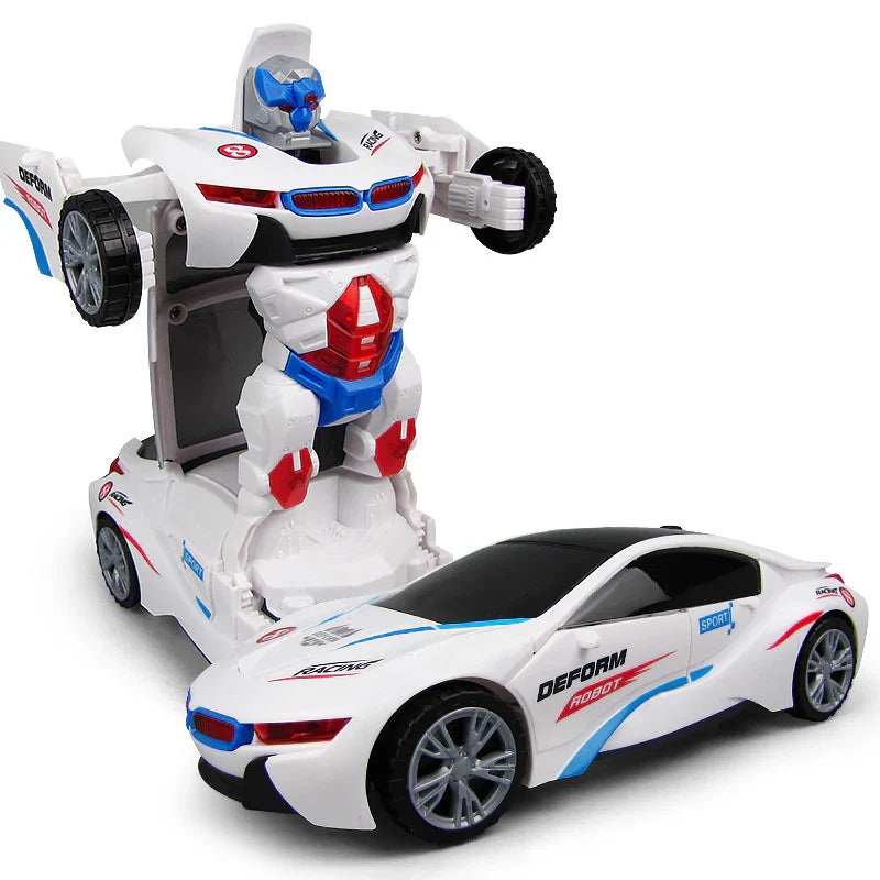 Transformer Politibil: Eventyrlig Robotleg for Børn
