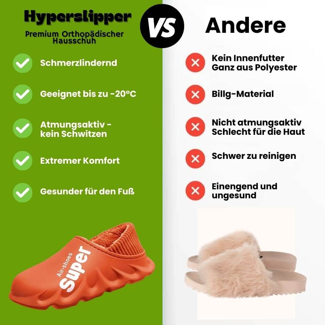 Orthopædisk Slipper til Smertelindring og Øget Komfort