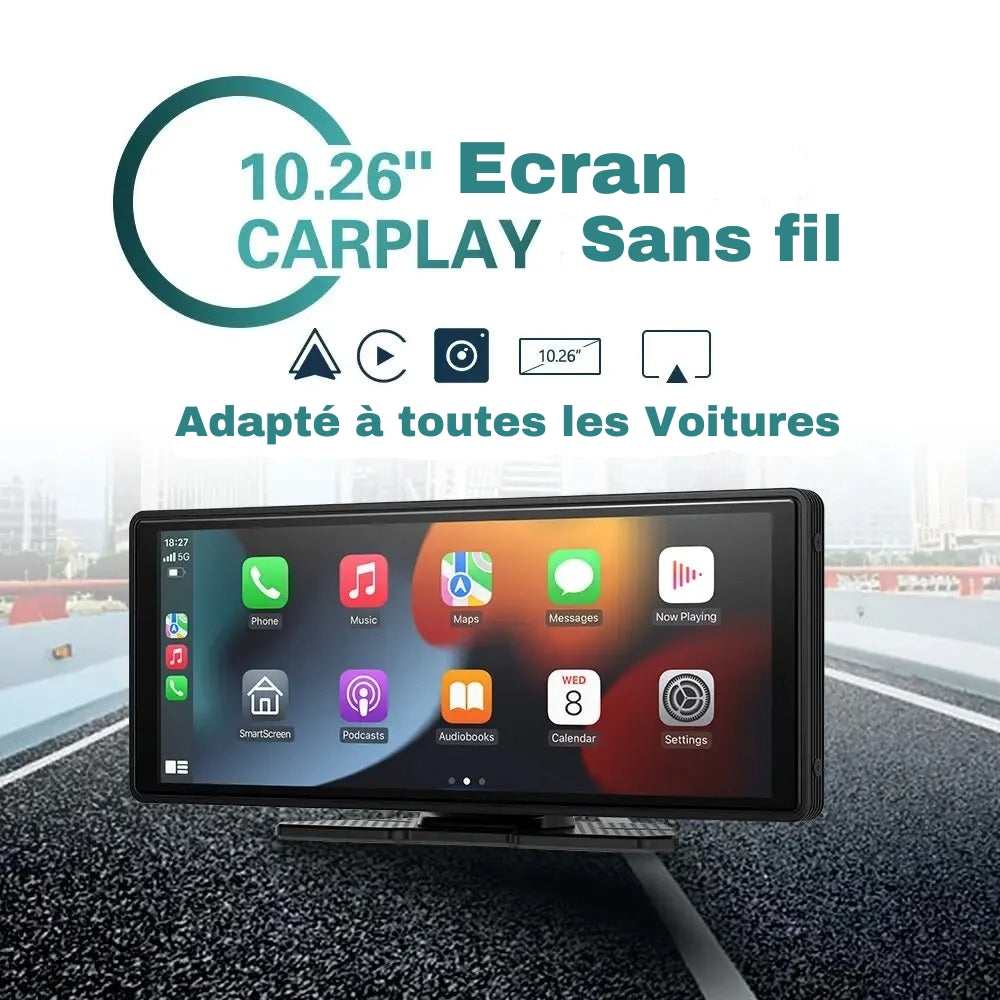 Smart Bilholder med Carplay – Universel Kompatibilitet