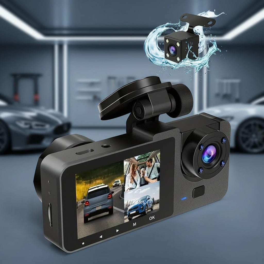 Avancerad Dash Cam med 1080P och G-Sensor för Bilsäkerhet