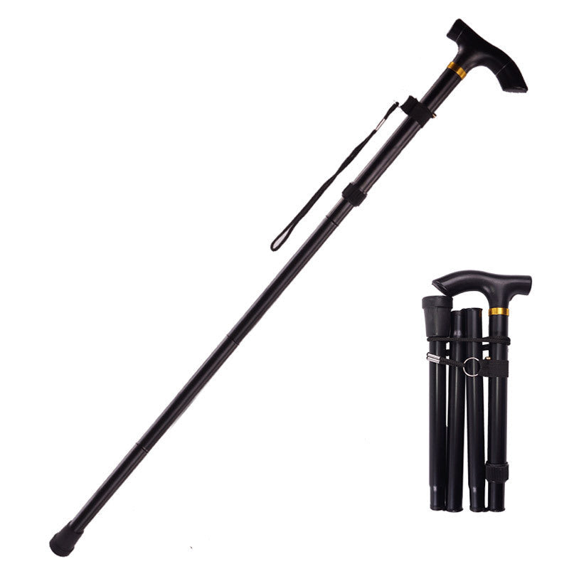 Foldbar Ergonomisk Støttestok med Justerbar Komfort