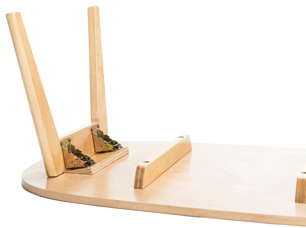 2Pcs Foldable Selv-Låsende Hængsler
