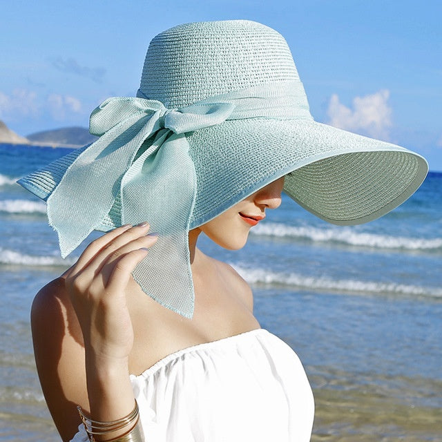 Elegant solhat til kvinder med UV-beskyttelse – SolGlam