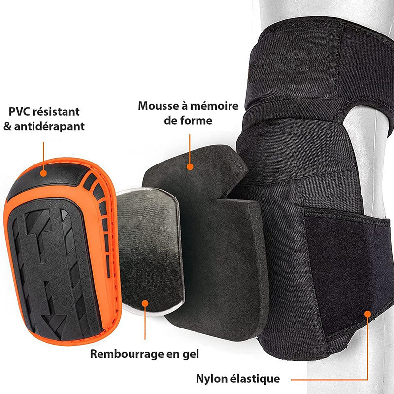 Ergonomiska arbetsknäskydd med gelkudde för hantverk